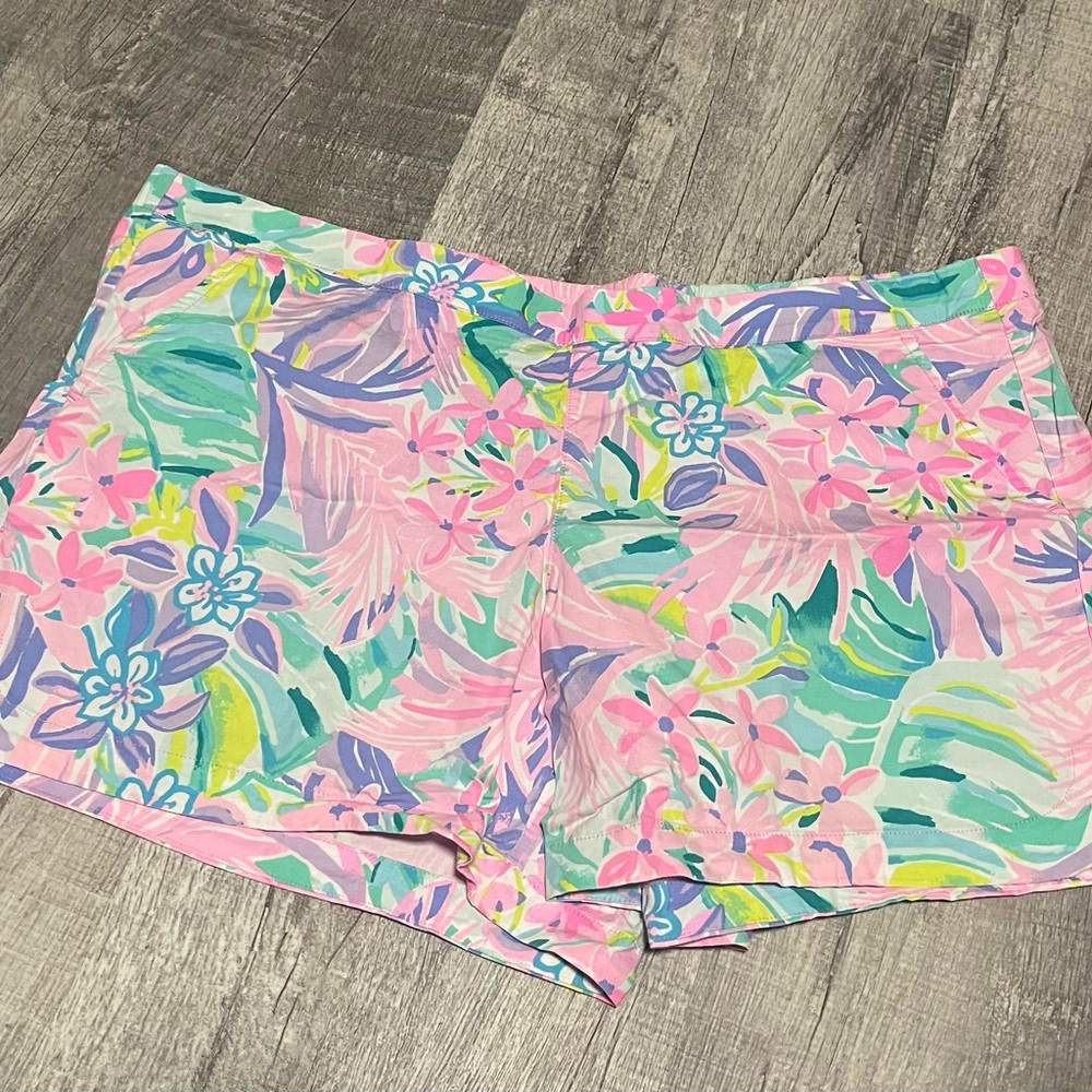 Lilly Pulitzer Ocean View board shorts-“It was All a Dream”